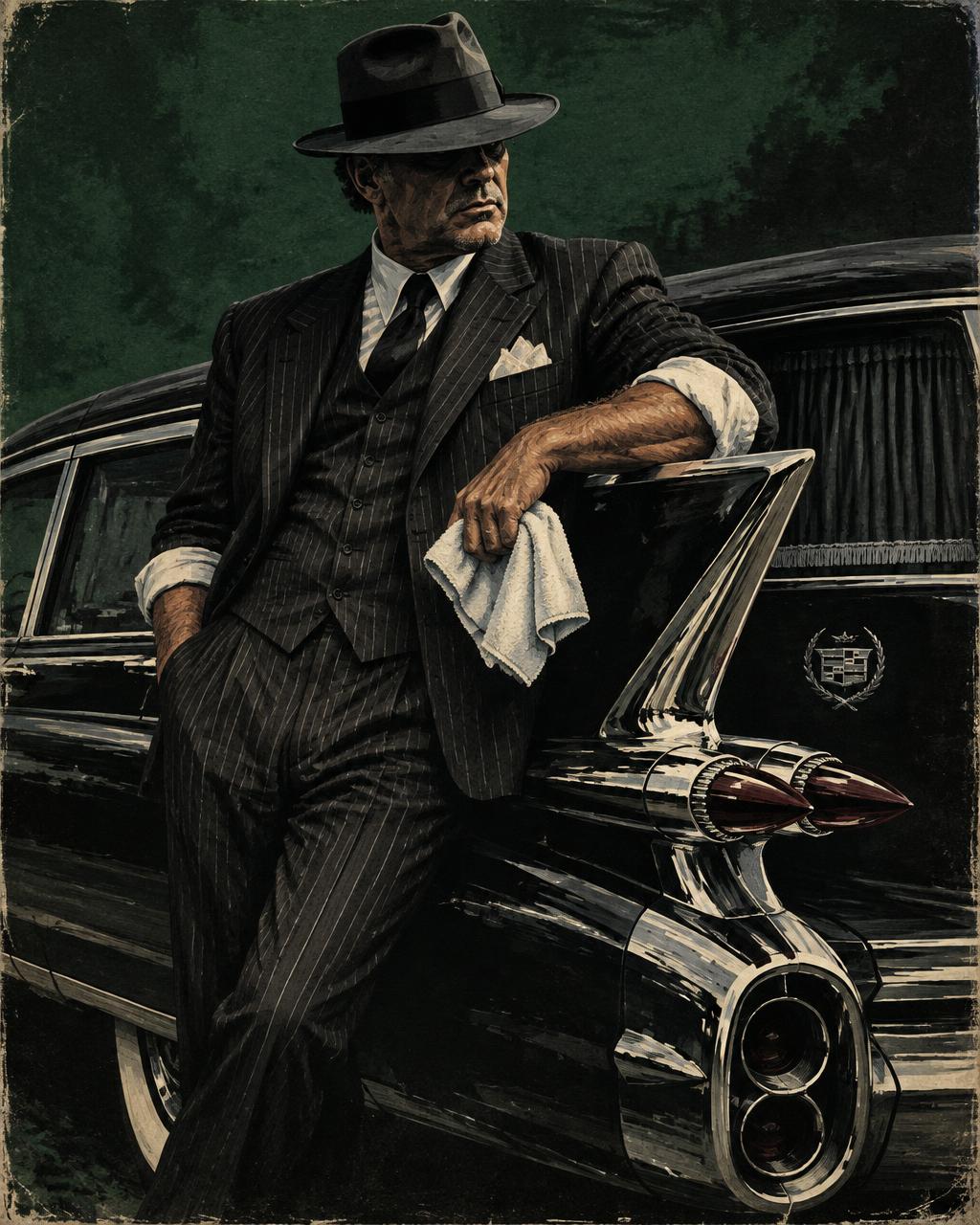 Illustrated portrait of Don Felix